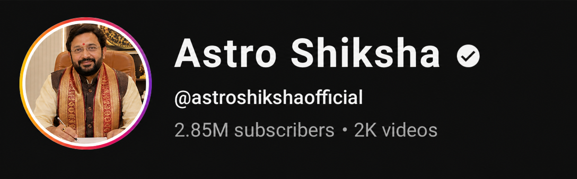 Astro Shiksha YouTube
