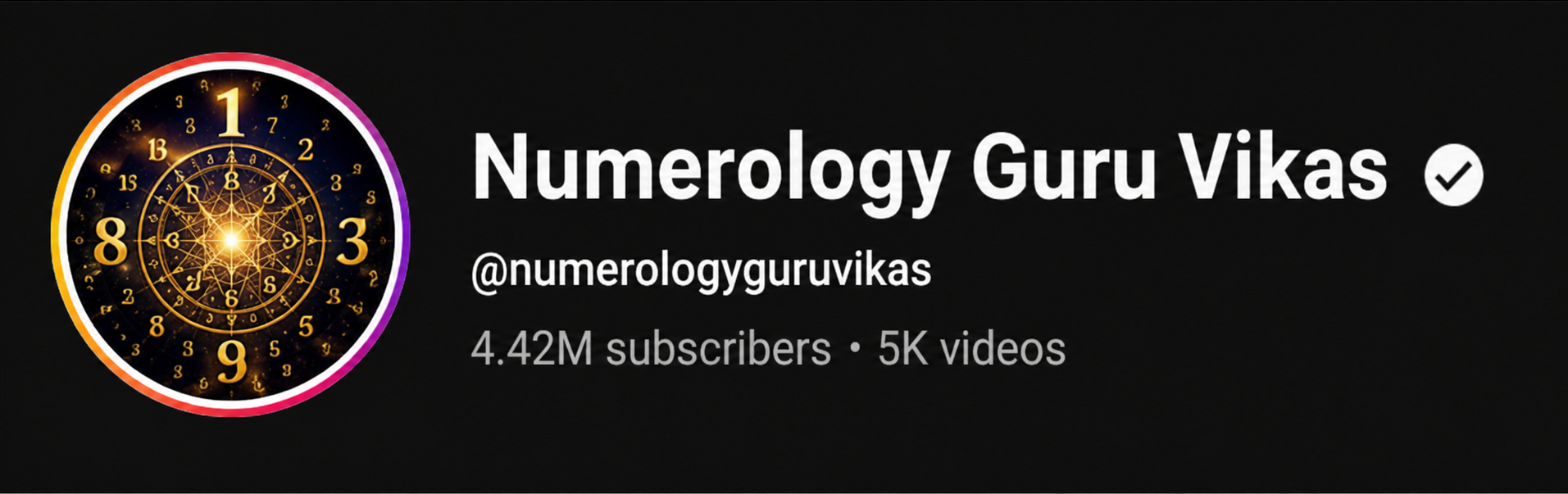 Numerology Guru Vikas YouTube