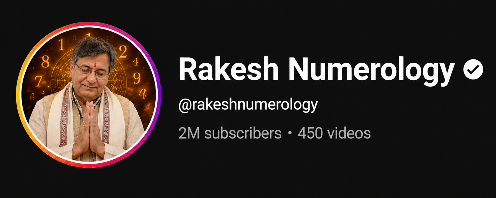 Rakesh Numerology YouTube
